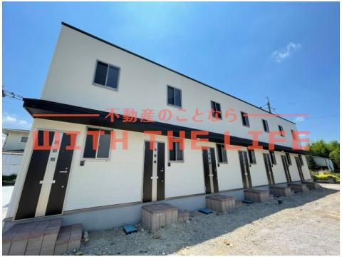 ikka豆津B棟の外観|落ち着いた雰囲気の外観です