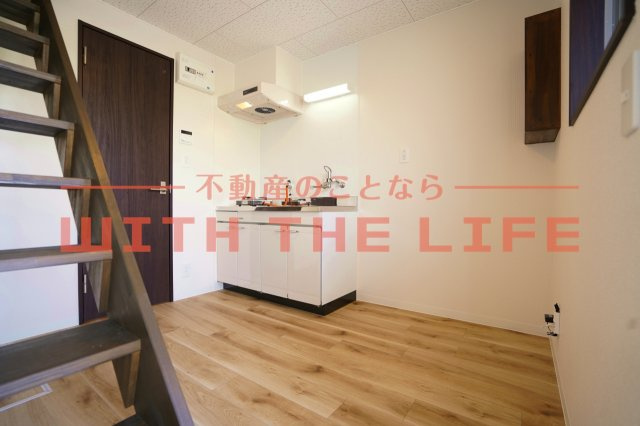 ikka豆津B棟の居間・リビング|使いやすいリビングです