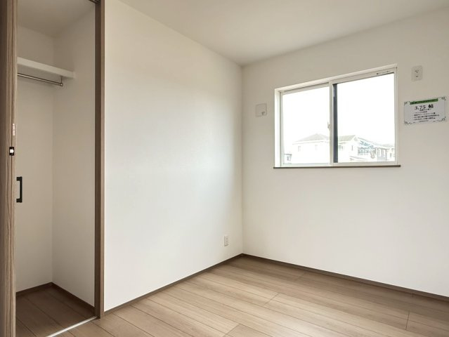 川越市中台2丁目　新築一戸建て　A号棟の洋室|ゆったりした洋室です