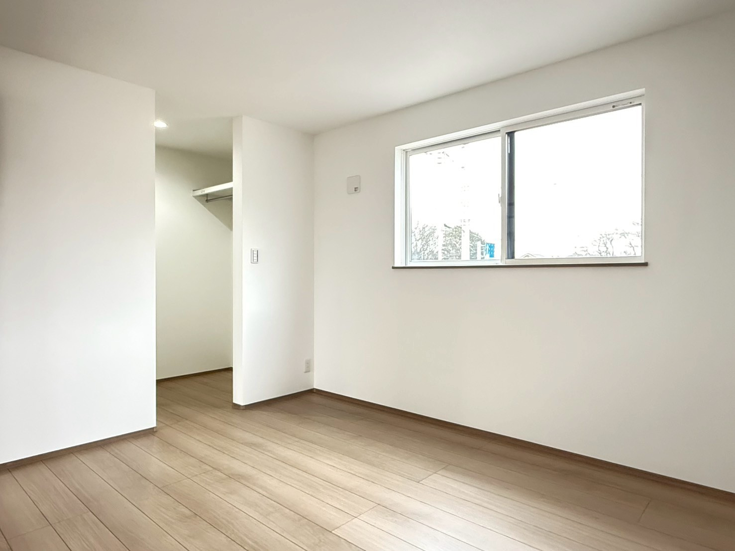 川越市中台2丁目　新築一戸建て　A号棟の寝室|落ち着いて過ごせるお部屋なので、寝室にいかがでしょうか