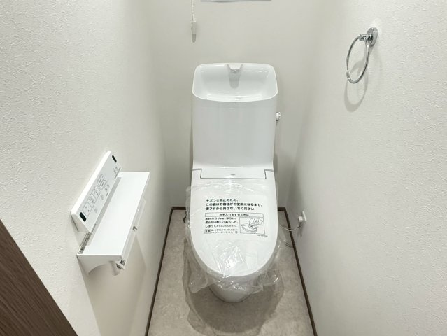 川越市中台2丁目　新築一戸建て　A号棟のトイレ|トイレも気になるポイント
