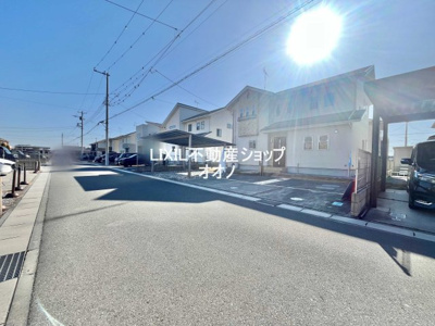 【前面道路含む現地写真】 | 羽生市藤井上組　中古戸建