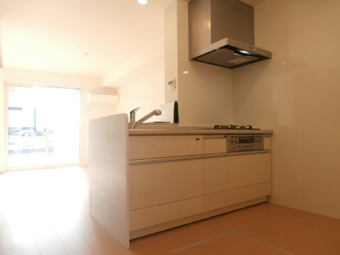 リバーパレスＣ棟のキッチン