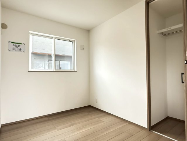 川越市中台2丁目　新築一戸建て　B号棟の洋室|ゆったりした洋室です