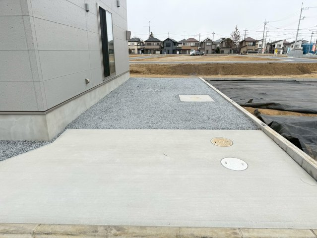 川越市中台2丁目　新築一戸建て　B号棟の駐車場|駐車場に車を止められます