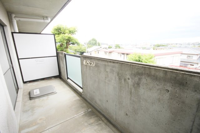 カルムエール乾のバルコニー