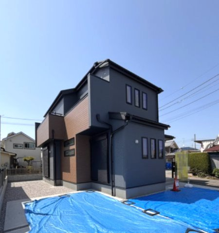 あきる野市引田♪敷地46坪超×長期優良住宅の角地の外観