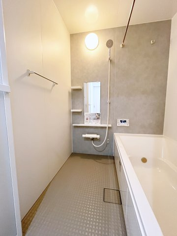 新築戸建・新築建売　西郷村小田倉字前原　小田倉小・西郷第二中の浴室|一日の疲れを癒してくれるお風呂時間をお楽しみください！