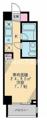ハーモニーコート西鶴間の間取り