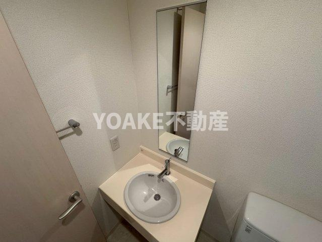 ハーモニーコート西鶴間の洗面所