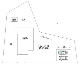 【区画図】 | 近江八幡市船木町　中古戸建