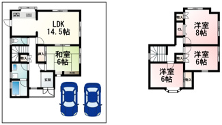 【間取り】 | 草津市笠山３丁目