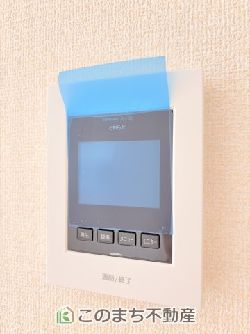 LiveleGarden.S下野烏ケ森の設備|モニタ付きインターホンで防犯面もしっかり安心♪