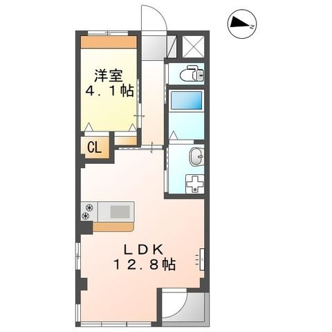 アムール菊陽の間取り