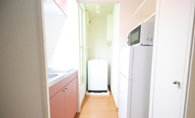 【キッチン】 | レオパレスＫＩＺＵＫＩⅡ