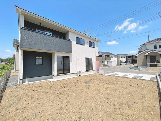新築戸建・新築建売　西郷村小田倉字前原　小田倉小・西郷第二中の前面道路含む現地写真