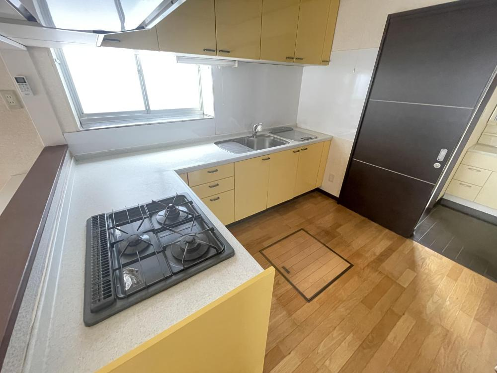 岩宿アパートのキッチン