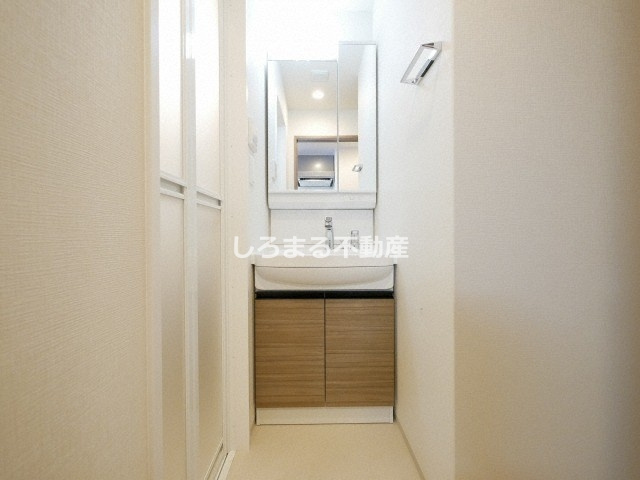 レジュールアッシュ天王寺舟橋の洗面所