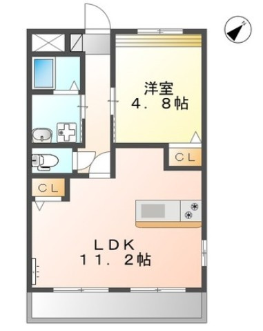 アーバンライフ１2の間取り