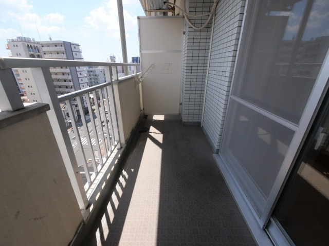 新深江池田マンションのバルコニー