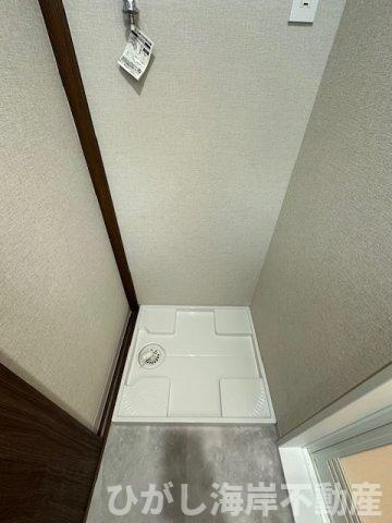 クリオ平塚十番館のランドリースペース|新規リフォーム完了！　洗濯機置場