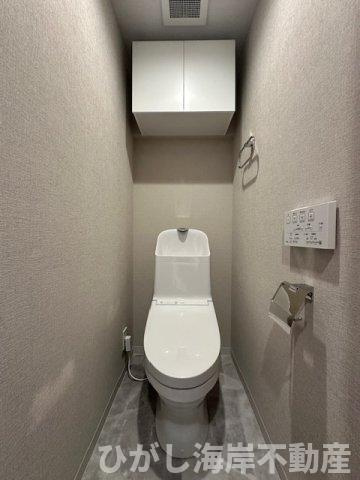 クリオ平塚十番館のトイレ|新規リフォーム完了！　洗浄機能付きお手洗い