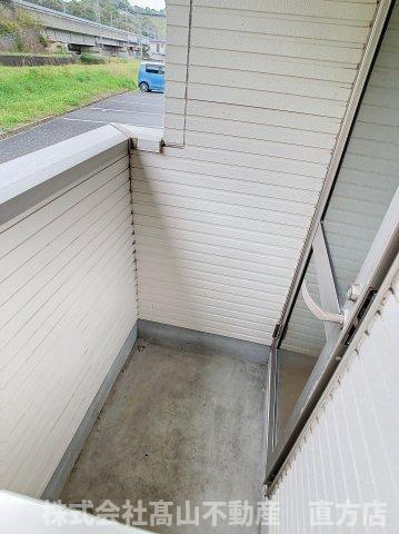 どんどんハウスのバルコニー