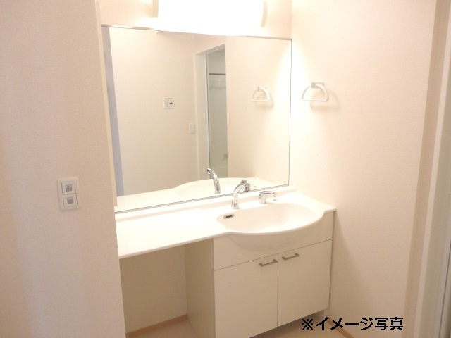 セジュール苫編の洗面所