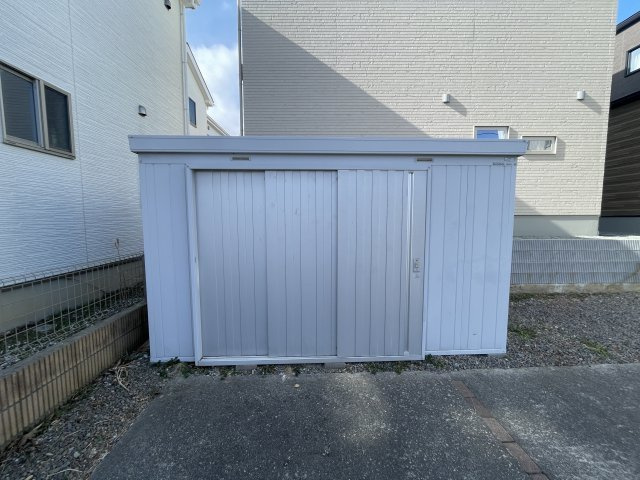 中古戸建・中古住宅　郡山市大槻町下町東　大槻小学校・大槻中学校のその他|大型物置付です。
