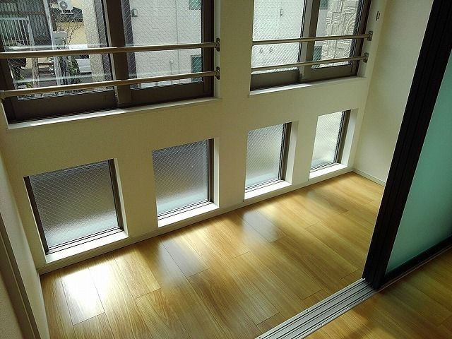 カーサ　ズッカのバルコニー