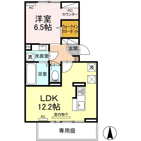 【間取り】 | クレシアT | 現況優先