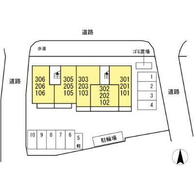 【区画図】 | クレシアT | 現況優先