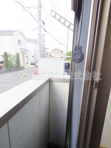 THホームのバルコニー