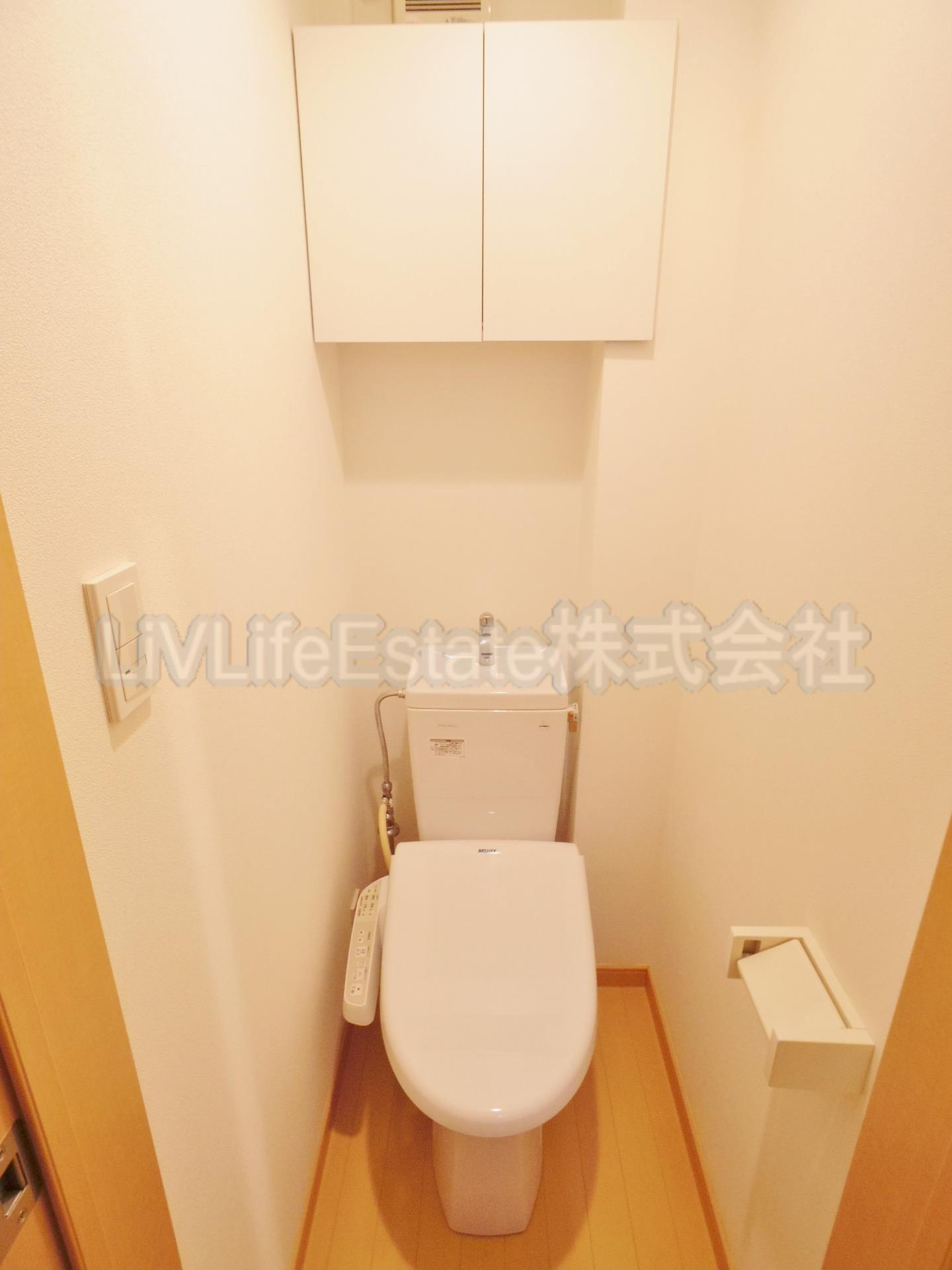 THホームのトイレ