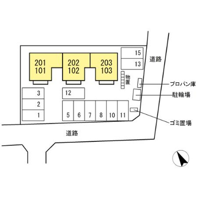 【区画図】 | ディアオーク