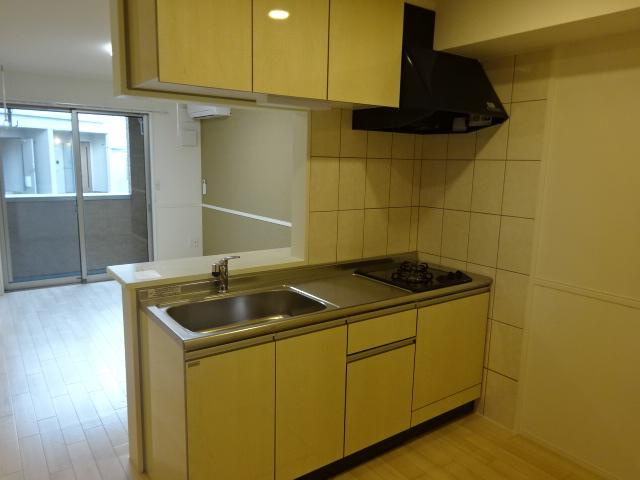 Green　CalmⅥのキッチン|カウンターキッチン