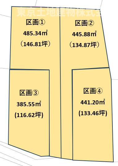 伊勢崎市上植木本町　売地②の土地図