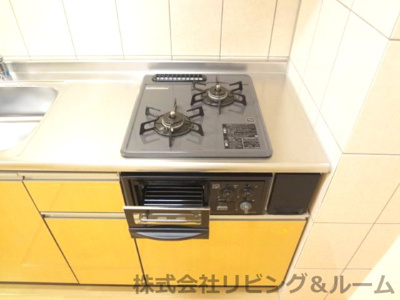 【キッチン】 | クレシア | グリル付ガスコンロ