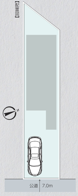 中古戸建／志木市下宗岡1丁目の区画図|配置図
