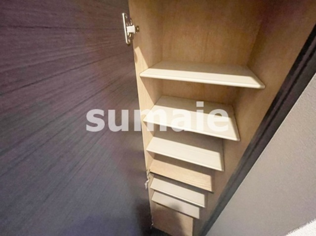 コンフォート桜木の玄関|シューズボックスです☆