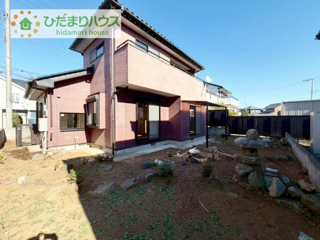 【庭】 | 常総市内守谷町きぬの里2丁目　中古戸建 | 家族みんなで広～いお庭でバーベキューが楽しめます(^^♪