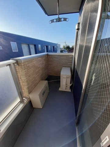 アルコバレーノⅡのバルコニー|広々としたバルコニーです