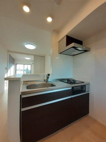 アルコバレーノⅡのキッチン|お料理しやすいキッチンです