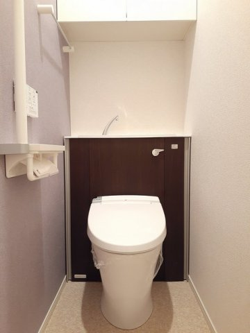 アルコバレーノⅡのトイレ|落ち着いたトイレです