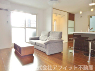 【居間・リビング】 | D-Residence御船町 | LDK18帖