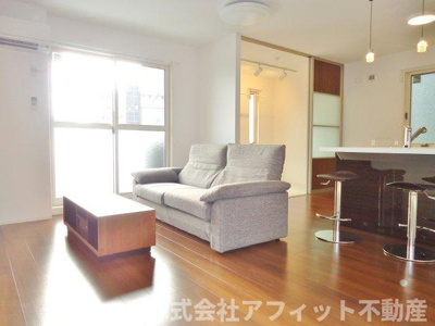 【居間・リビング】 | D-Residence御船町 | LDK18帖