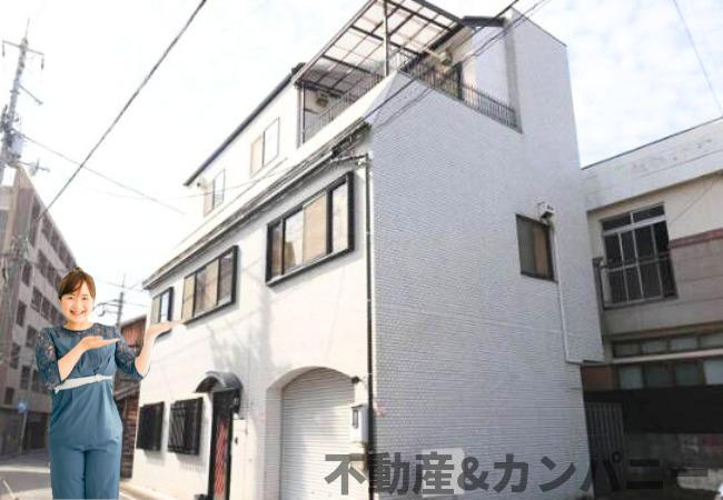 築山町中古戸建の外観|外観は落ち着いています