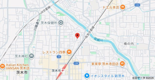 パルコートⅡの地図