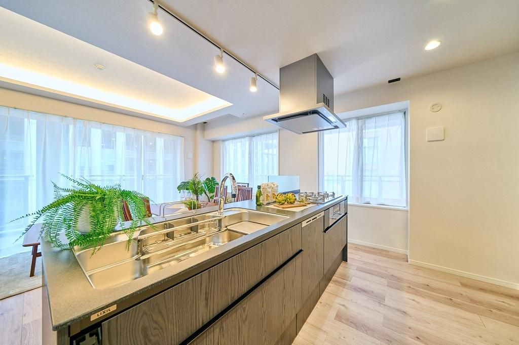 ザ・パークタワー東京サウスのキッチン|お料理しやすいキッチンです