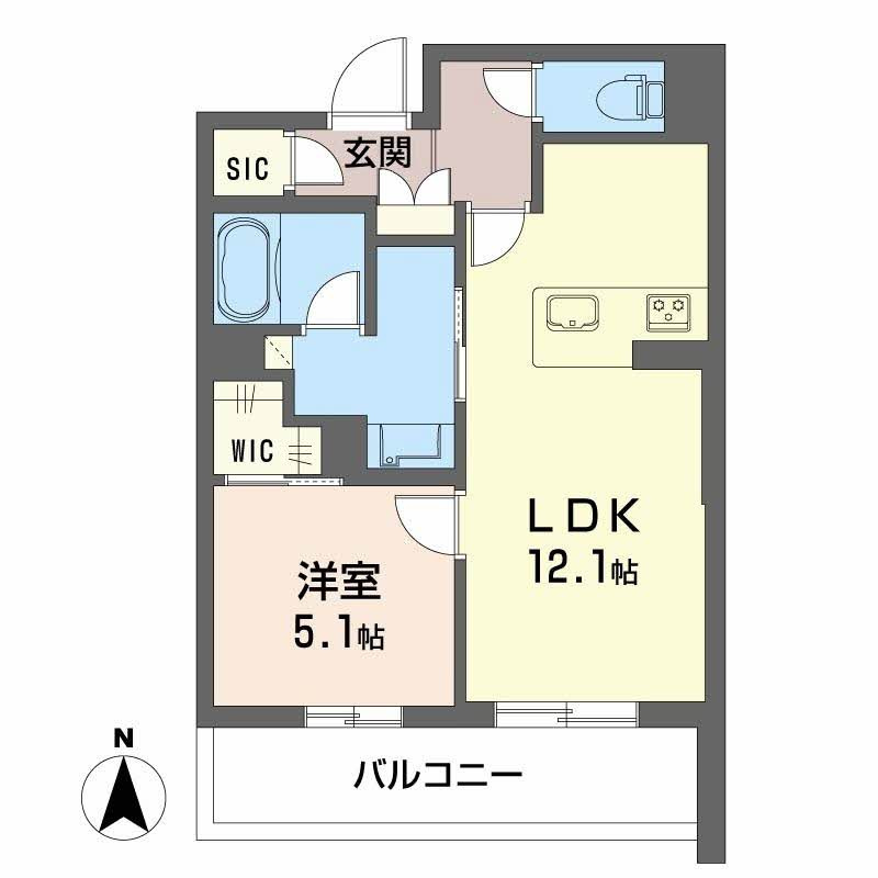 パルコートⅡの間取り